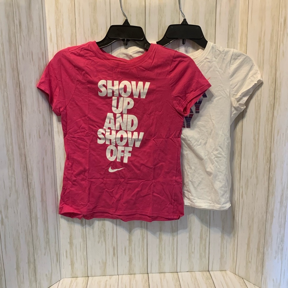 2 Girls Nike Shirts